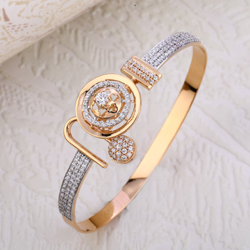 750 Rose Gold Hallmark Gorgeous Women's Bracelet R...