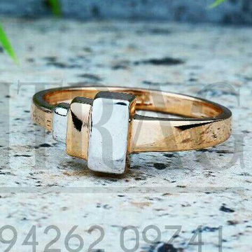 18kt Casual Were Plain Casting Ladies Ring LRG -07...