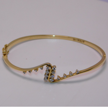 18K gold diamond bracelet  agj-br-68