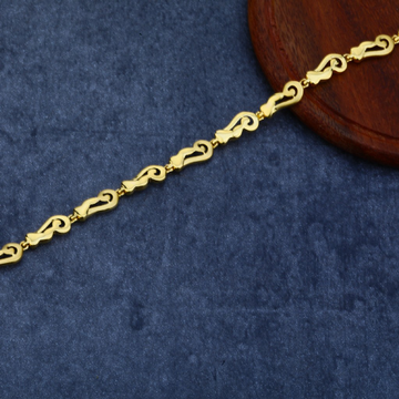 916 Gold Exclusive Plain Bracelet LPBR17