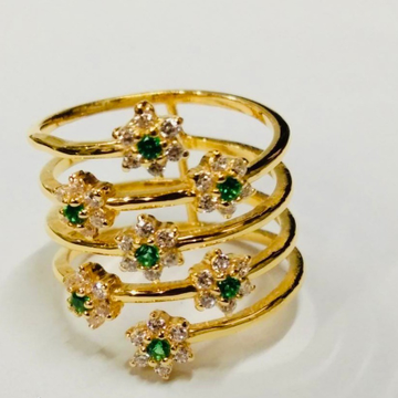 22 CT GOLD LADIES RING by 