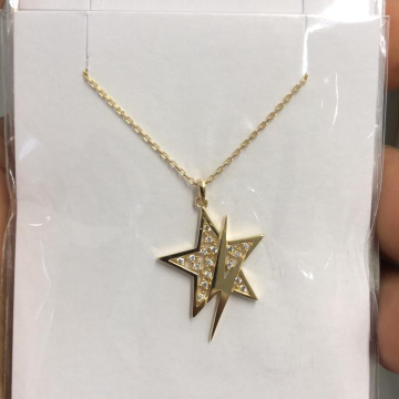 18kt italian Pendant chains by 