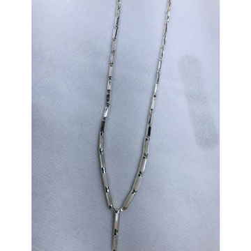 92.5 Sterling Silver Plain Dull Finish Full Neckla... by 