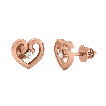 Diamond Pretty 14K Gold Earrings MDER26