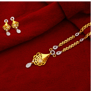 22CT Gold  Fancy Hallmark Chain Necklace CN120