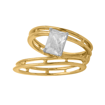 Gold Classic Ring MDR156