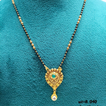 22crt Gold Lightweight Mangalsutra by Suvidhi Ornaments