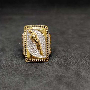 916 men's fancy gold ring