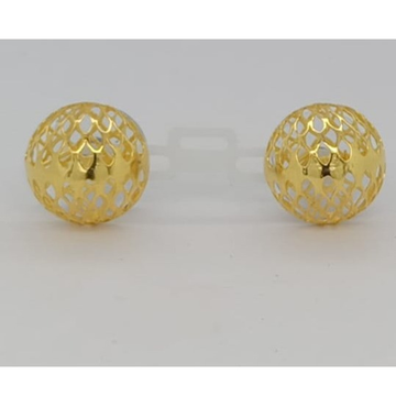 22k gold delite top earring
