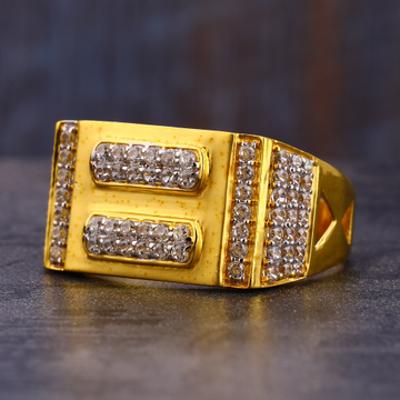 22KT Gold Delicate Gentlemen's Ring MR796
