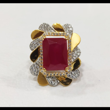 22KT/916 Yellow Gold Alfania  Ring For Women
