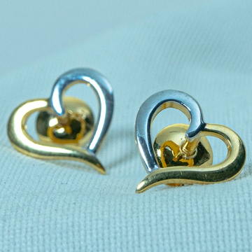 Heart Design Gold Tops ET1-542 by 