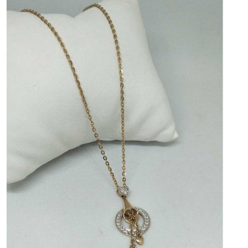 18 KT Rose Gold Chain by 