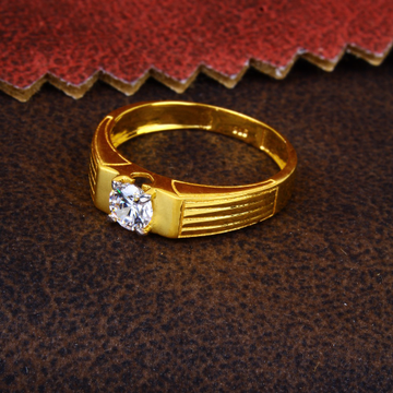 gold cZ diamond Ring 128 by 