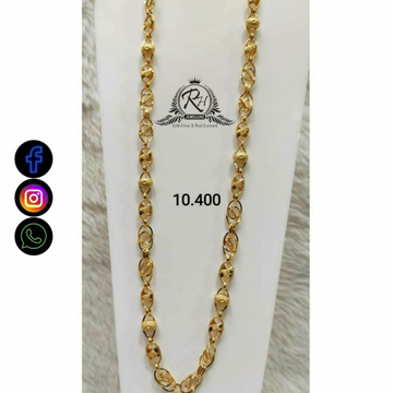 22 Carat Gold Traditional Gents Chain RH-CH775