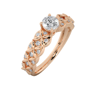 18k rose gold ring by 