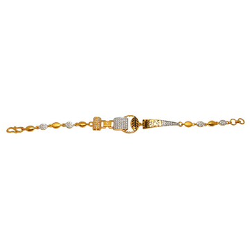 22k gold modern bracelet mga - brg0026