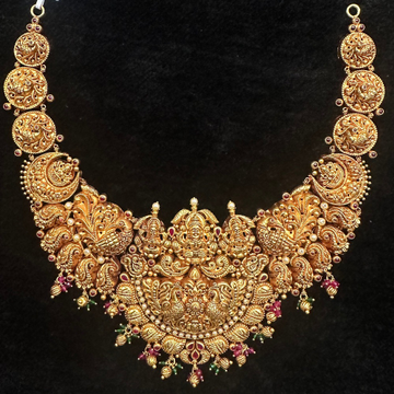 22k gold traditional necklaces sbbjn38