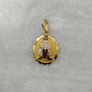 916 Gold Narayan Pendant