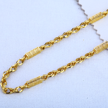 22KT Gold Mens Gorgeous Choco Chain MCH129