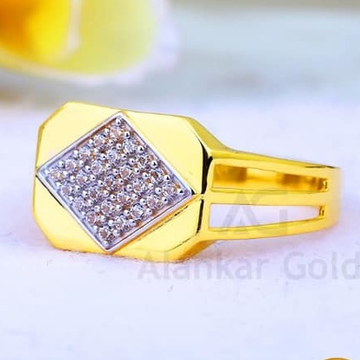 916 Gold Gents Ring 0003