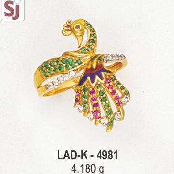 peacock Ladies Ring Diamond lad-k-4981