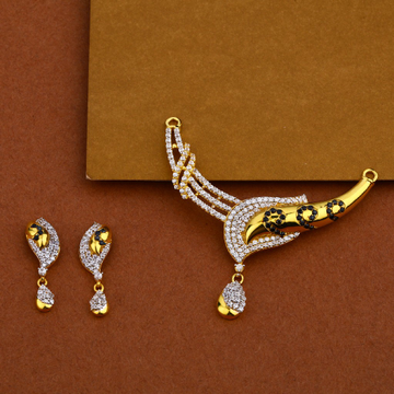 916 Gold Exclusive Fancy Mangalsutra Pendant MP01