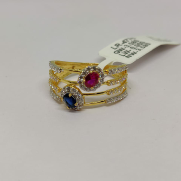 22 carat 916 fancy diamond ladies ring by 