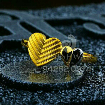 916 Fancy Plain Casting Heart Shape Ladies Ring LR...