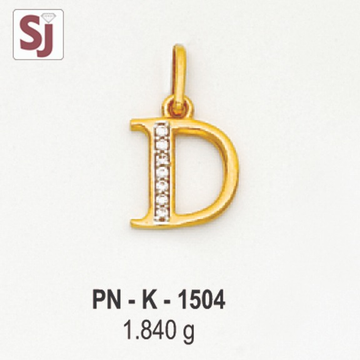 Alphabet Pendant PN-K-1504