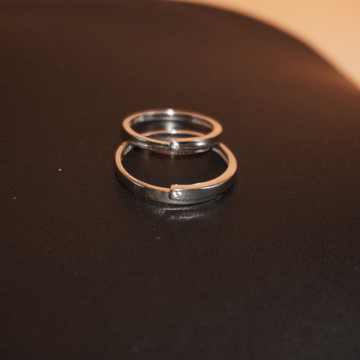 925 Silver Fancy Couple Ring