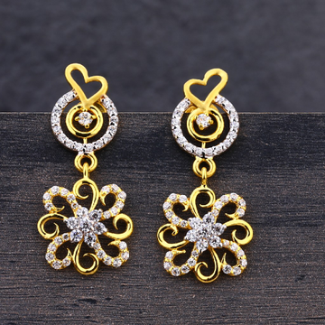 22CT Gold Hallmark ladies Jhummar Earring LJE216