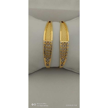 916 gold antique kadli by Ruchit Jewellers
