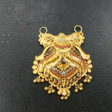 Gold Mangalsutra Pendant by 