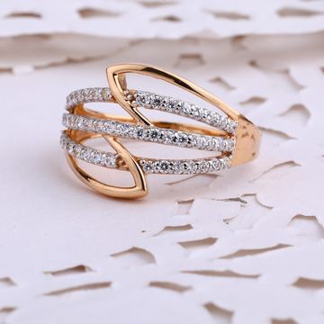 18CT  Rose Gold Gorgeous Hallmark Ring RLR696