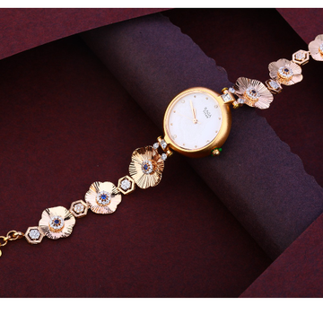 750 Rose Gold Delicate CZ Watch RLW331