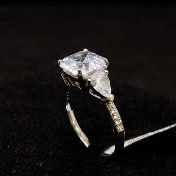 92.5 silver ladies diamonds rings RH-LR801