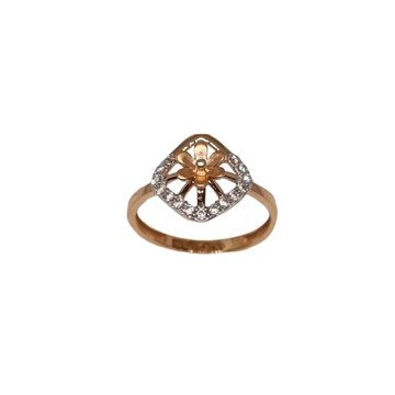 18K Rose Gold Flower Shape Designer Ring MGA - LRG...