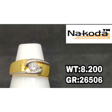 916 men's fancy gold ring