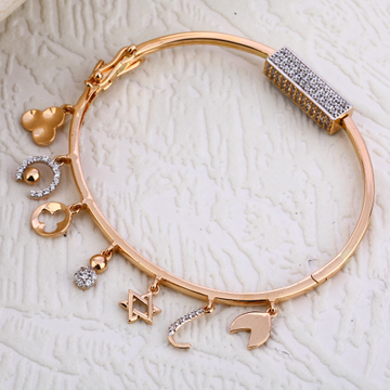 18KT Rose Gold Designer Ladies Bracelet  RLKB244