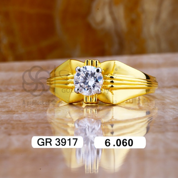 22K(916)Gold Gents Latest Ring Design by Sneh Ornaments