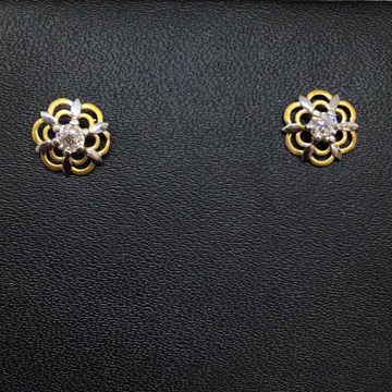 designed gold fancy earring by 