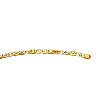 22 kt gold biscuit chain by Aaj Gold Palace