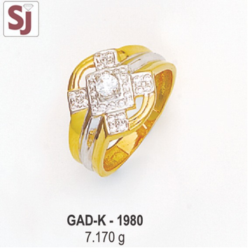 Gents Ring Diamond GAD-K-1980