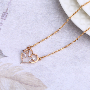 Light Wight Rose Gold Necklace by 
