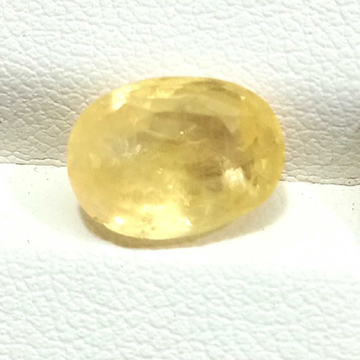 4.50ct oval yellow yellow-sapphire-pukhraj by 