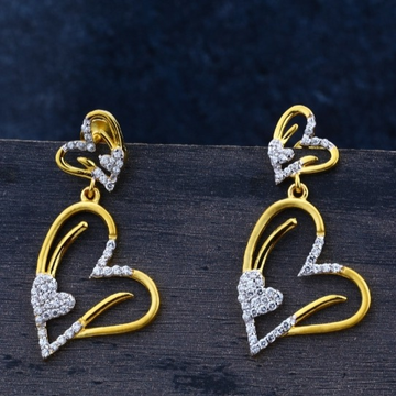 22 carat gold ladies earrings RH-LE885