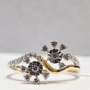 double flower ring by 