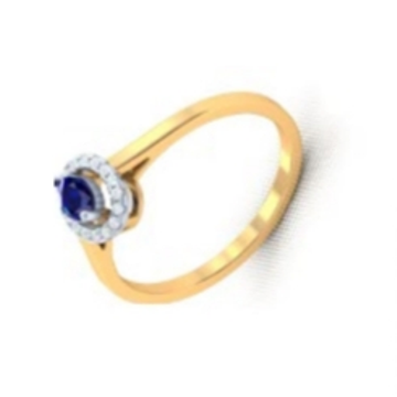 Blue Stone Diamond ring by 
