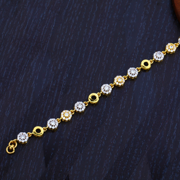 22K Delicate Gold Ladies Bracelet-LB93
